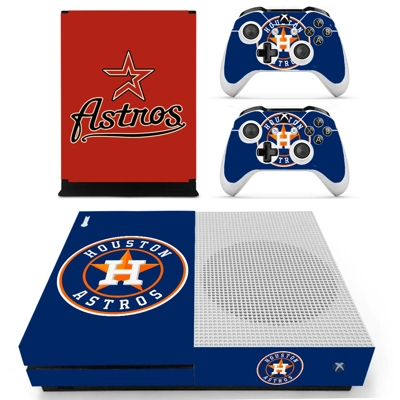 Houston Astros decal skin for Xbox one S Console and 2 Con.. Houston Astros decal skin for Xbox one S Console and 2 Con..