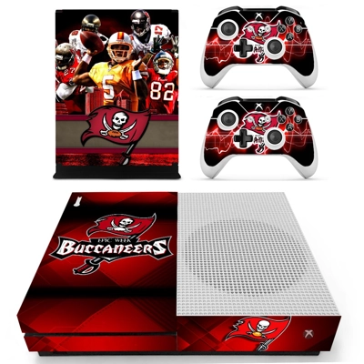 EPIC WEEK Buccaneers decal skin for Xbox one S Console and 2 Controllers