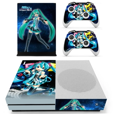Hatsune Miku Project DIVA decal skin for Xbox one S Consol.. Hatsune Miku Project DIVA decal skin for Xbox one S Consol..