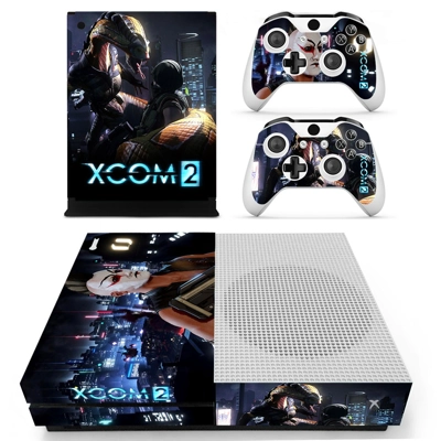 XCOM 2 decal skin for Xbox one S Console and 2 Controllers