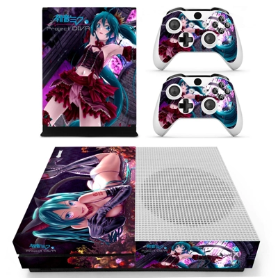Hatsune Miku Project DIVA decal skin for Xbox one S Consol.. Hatsune Miku Project DIVA decal skin for Xbox one S Consol..