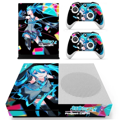Hatsune Miku Project DIVA decal skin for Xbox one S Consol.. Hatsune Miku Project DIVA decal skin for Xbox one S Consol..