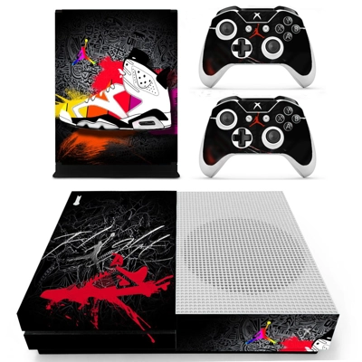 Air Jordan decal skin for Xbox one S Console and 2 Control.. Air Jordan decal skin for Xbox one S Console and 2 Control..