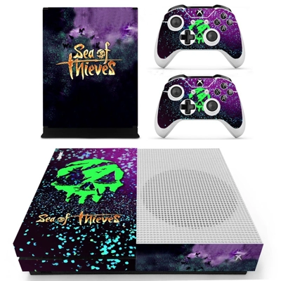 Sea of Thieves decal skin for Xbox one S Console and 2 Con.. Sea of Thieves decal skin for Xbox one S Console and 2 Con..