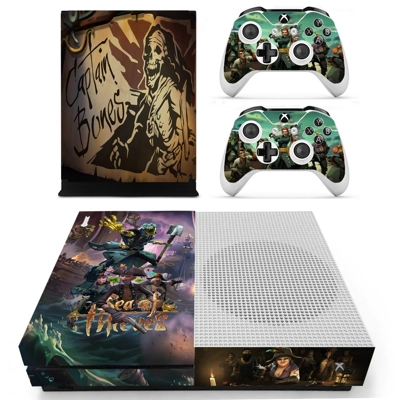 Sea of Thieves decal skin for Xbox one S Console and 2 Con.. Sea of Thieves decal skin for Xbox one S Console and 2 Con..