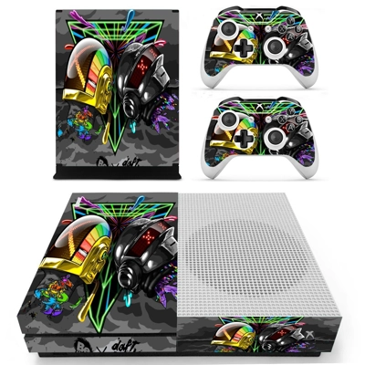 Daft punk full HD decal skin for Xbox one S Console and 2 .. Daft punk full HD decal skin for Xbox one S Console and 2 ..