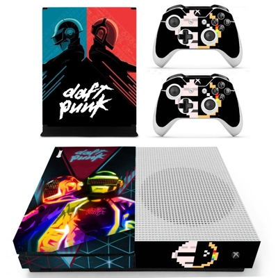 Daft Punk decal skin for Xbox one S Console and 2 Controll.. Daft Punk decal skin for Xbox one S Console and 2 Controll..