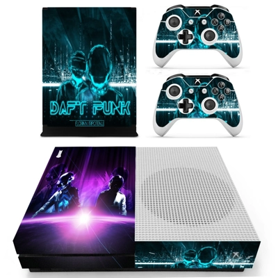 Daft Punk decal skin for Xbox one S Console and 2 Controll.. Daft Punk decal skin for Xbox one S Console and 2 Controll..