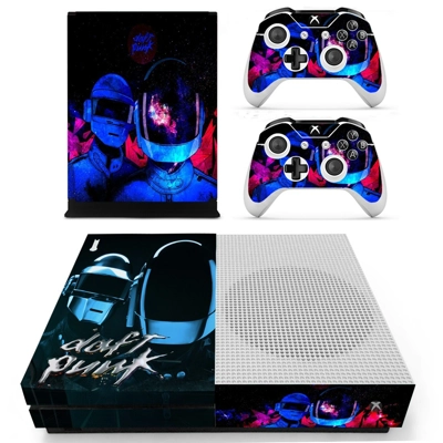 Daft Punk decal skin for Xbox one S Console and 2 Controll.. Daft Punk decal skin for Xbox one S Console and 2 Controll..