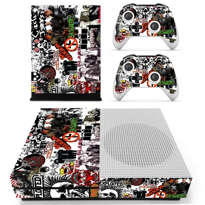 Music Bands Sticker decal skin for Xbox one S Console and .. Music Bands Sticker decal skin for Xbox one S Console and ..
