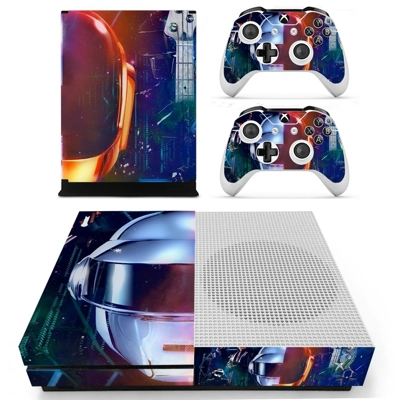 Daft Punk decal skin for Xbox one S Console and 2 Controll.. Daft Punk decal skin for Xbox one S Console and 2 Controll..