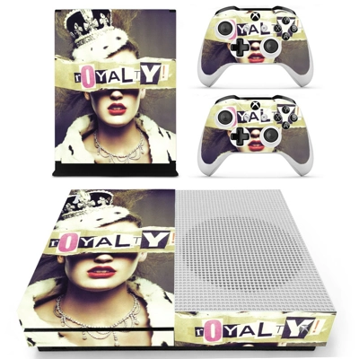 Royalty inspired fashion decal skin for Xbox one S Console.. Royalty inspired fashion decal skin for Xbox one S Console..