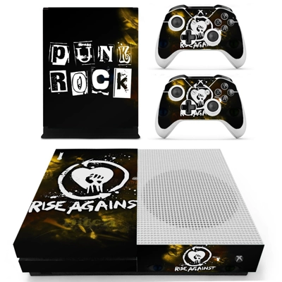Punk Rock decal skin for Xbox one S Console and 2 Controll.. Punk Rock decal skin for Xbox one S Console and 2 Controll..