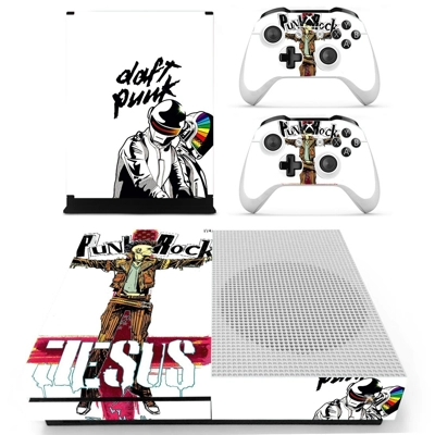 Daft Rock decal skin for Xbox one S Console and 2 Controll.. Daft Rock decal skin for Xbox one S Console and 2 Controll..