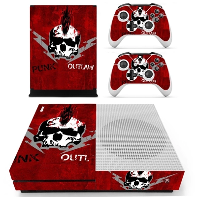 Punk Outlaw decal skin for Xbox one S Console and 2 Contro.. Punk Outlaw decal skin for Xbox one S Console and 2 Contro..