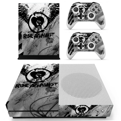Rise Against decal skin for Xbox one S Console and 2 Contr.. Rise Against decal skin for Xbox one S Console and 2 Contr..