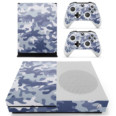Camouflage decal skin for Xbox one S Console and 2 Control.. Camouflage decal skin for Xbox one S Console and 2 Control..