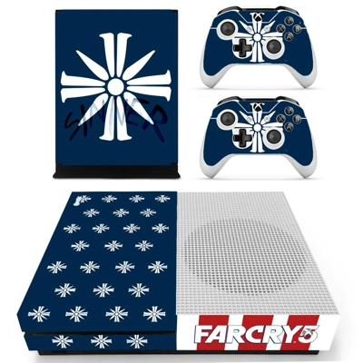 Far Cry 5 decal skin for Xbox one S Console and 2 Controll.. Far Cry 5 decal skin for Xbox one S Console and 2 Controll..