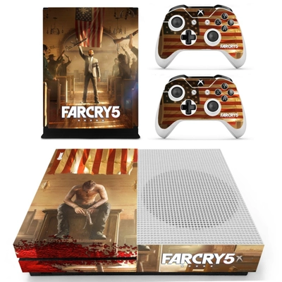 Far Cry 5 decal skin for Xbox one S Console and 2 Controll.. Far Cry 5 decal skin for Xbox one S Console and 2 Controll..