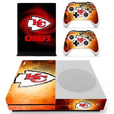 Kansas City Chiefs decal skin for Xbox one S Console and 2.. Kansas City Chiefs decal skin for Xbox one S Console and 2..