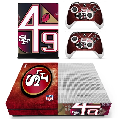 San Francisco 49ers decal skin for Xbox one S Console and 2 Controllers