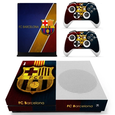 FC Barcelona decal skin for Xbox one S Console and 2 Contr.. FC Barcelona decal skin for Xbox one S Console and 2 Contr..