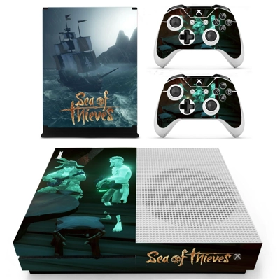 Sea of Thieves decal skin for Xbox one S Console and 2 Con.. Sea of Thieves decal skin for Xbox one S Console and 2 Con..