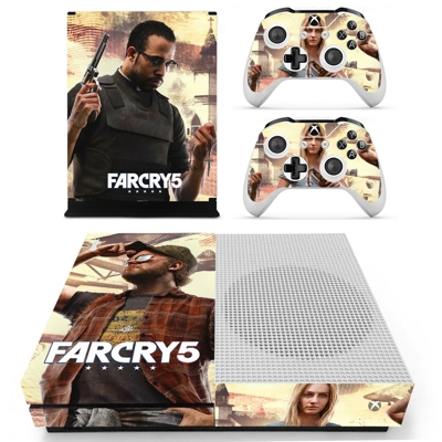 Far Cry 5 decal skin for Xbox one S Console and 2 Controll.. Far Cry 5 decal skin for Xbox one S Console and 2 Controll..