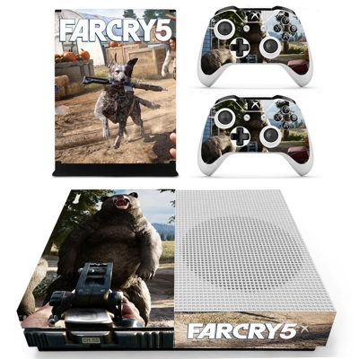 Far Cry 5 decal skin for Xbox one S Console and 2 Controll.. Far Cry 5 decal skin for Xbox one S Console and 2 Controll..