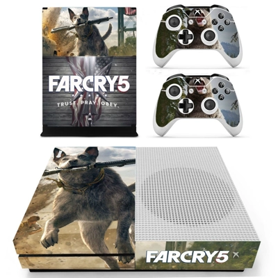Far Cry 5 decal skin for Xbox one S Console and 2 Controll.. Far Cry 5 decal skin for Xbox one S Console and 2 Controll..