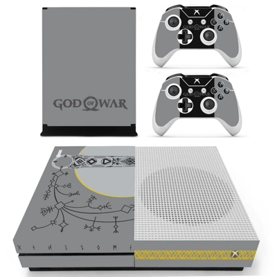 God of War 4 decal skin for Xbox one S Console and 2 Contr.. God of War 4 decal skin for Xbox one S Console and 2 Contr..