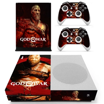 God of War 4 decal skin for Xbox one S Console and 2 Contr.. God of War 4 decal skin for Xbox one S Console and 2 Contr..
