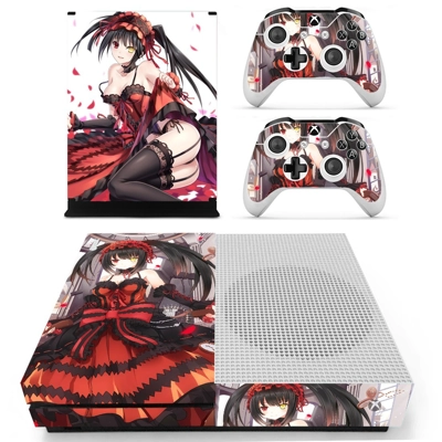 Kurumi tokisaki decal skin for Xbox one S Console and 2 Co.. Kurumi tokisaki decal skin for Xbox one S Console and 2 Co..