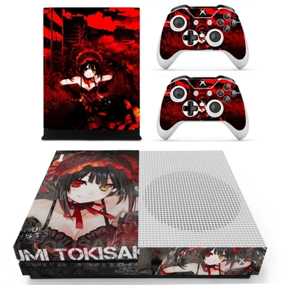 Kurumi tokisaki decal skin for Xbox one S Console and 2 Co.. Kurumi tokisaki decal skin for Xbox one S Console and 2 Co..