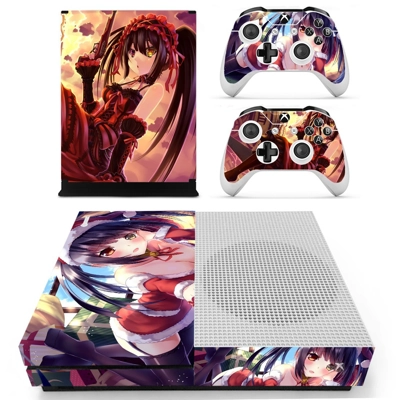 Kurumi tokisaki decal skin for Xbox one S Console and 2 Co.. Kurumi tokisaki decal skin for Xbox one S Console and 2 Co..