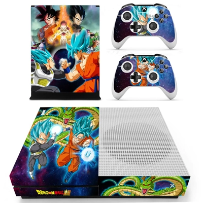Dragon Ball Super decal skin for Xbox one S Console and 2 Controllers
