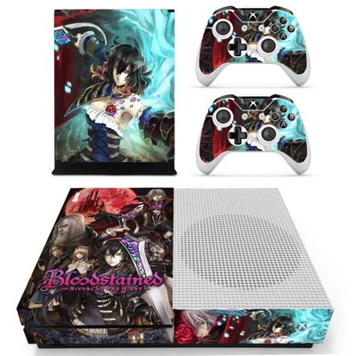 Bloodstained Ritual of the Night decal skin for Xbox one S.. Bloodstained Ritual of the Night decal skin for Xbox one S..