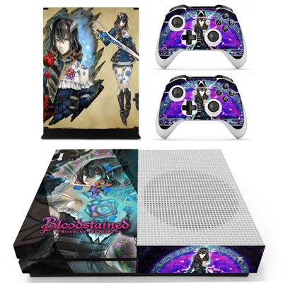 Bloodstained Ritual of the Night decal skin for Xbox one S.. Bloodstained Ritual of the Night decal skin for Xbox one S..