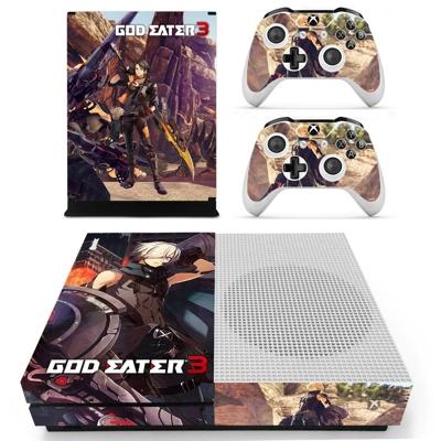 God Eater 3 decal skin for Xbox one S Console and 2 Contro.. God Eater 3 decal skin for Xbox one S Console and 2 Contro..