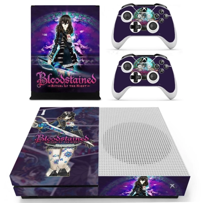 Bloodstained Ritual of the Night decal skin for Xbox one S.. Bloodstained Ritual of the Night decal skin for Xbox one S..