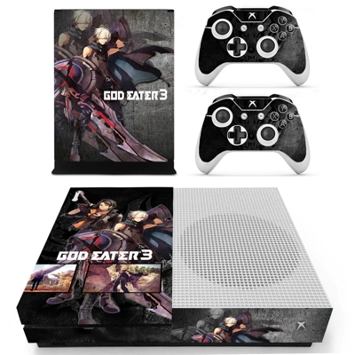 God Eater 3 decal skin for Xbox one S Console and 2 Contro.. God Eater 3 decal skin for Xbox one S Console and 2 Contro..