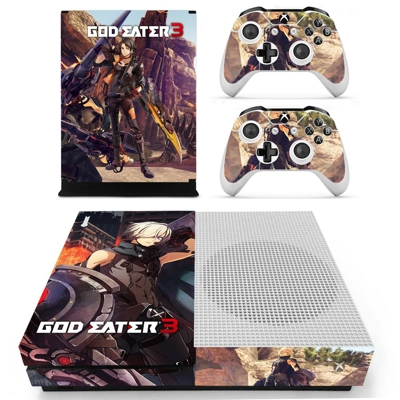 God Eater 3 decal skin for Xbox one S Console and 2 Contro.. God Eater 3 decal skin for Xbox one S Console and 2 Contro..