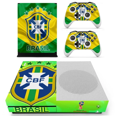Brazilian Football Confederation decal skin for Xbox one S.. Brazilian Football Confederation decal skin for Xbox one S..