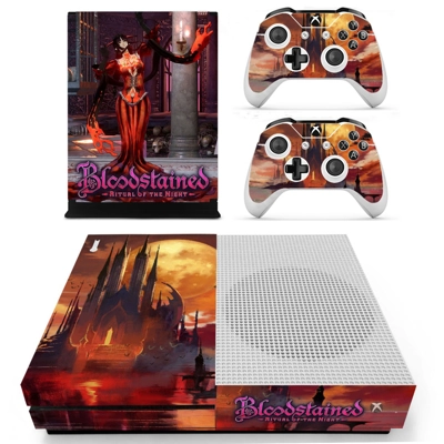 Bloodstained Ritual of the Night decal skin for Xbox one S.. Bloodstained Ritual of the Night decal skin for Xbox one S..