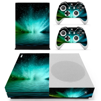 Shining water decal skin for Xbox one S Console and 2 Cont.. Shining water decal skin for Xbox one S Console and 2 Cont..
