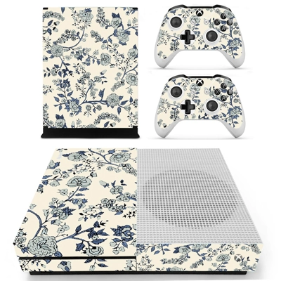 Floral Pattern decal skin for Xbox one S Console and 2 Con.. Floral Pattern decal skin for Xbox one S Console and 2 Con..
