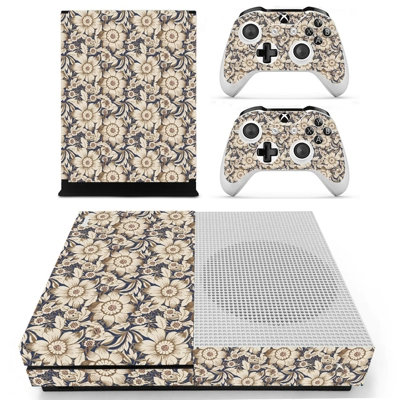 Floral Pattern decal skin for Xbox one S Console and 2 Con.. Floral Pattern decal skin for Xbox one S Console and 2 Con..