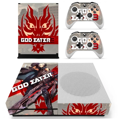 God Eater 3 decal skin for Xbox one S Console and 2 Contro.. God Eater 3 decal skin for Xbox one S Console and 2 Contro..