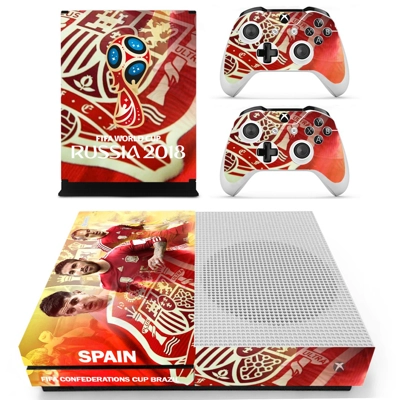 2018 FIFA World Cup Spain decal skin for Xbox one S Consol.. 2018 FIFA World Cup Spain decal skin for Xbox one S Consol..