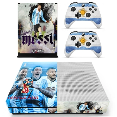 2018 FIFA World Cup Messi decal skin for Xbox one S Consol.. 2018 FIFA World Cup Messi decal skin for Xbox one S Consol..